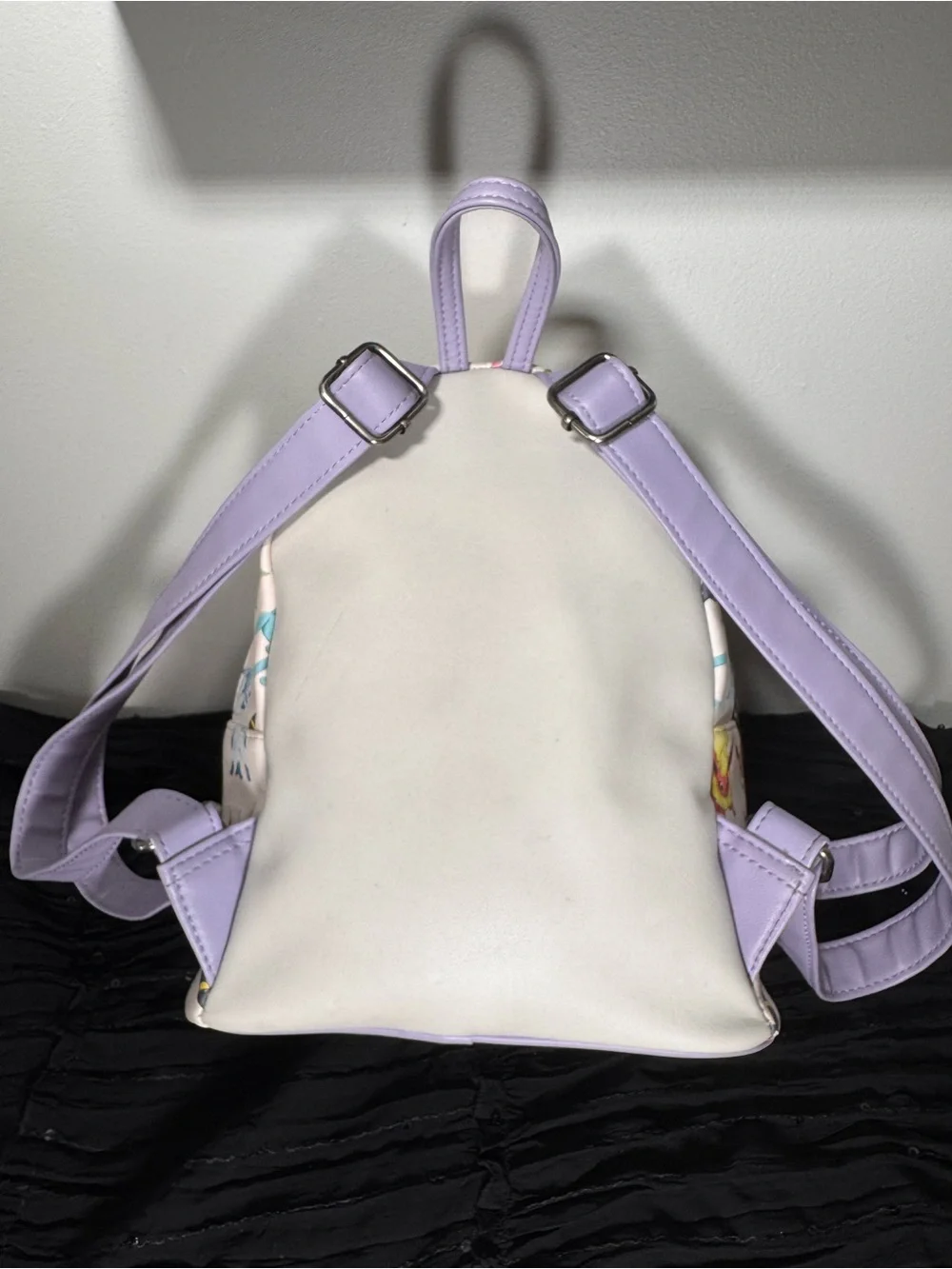 LOUNGEFLY POKEMON eevee evolutions EEVEELUTIONS water color MINI BACKPACK - Picture 4 of 16